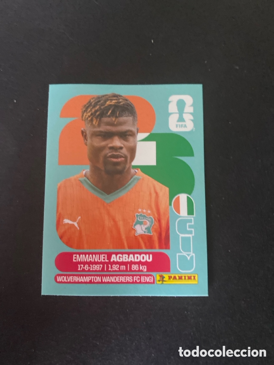 Cromos de F&uacute;tbol: Cromo Costa de Marfil N*8 Mundial 2026