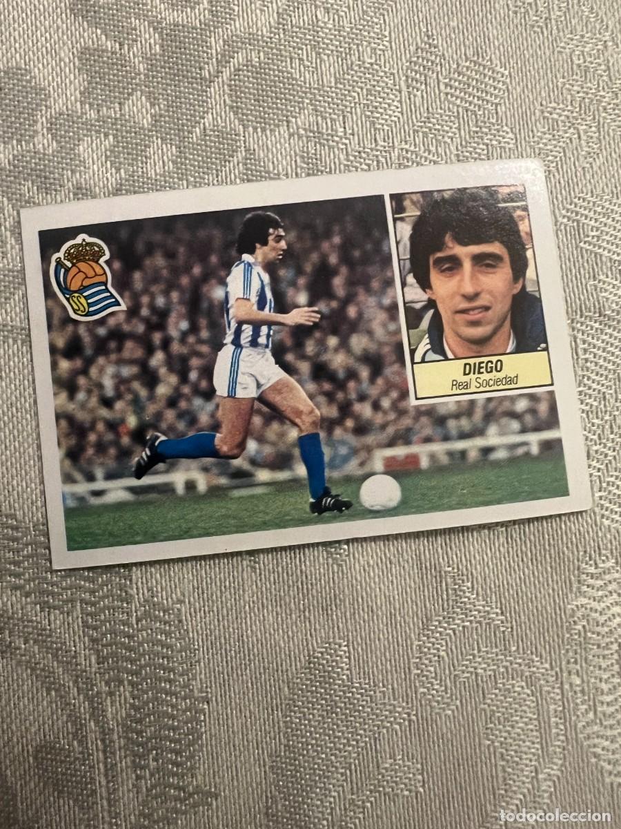 Cromos de F&uacute;tbol: DIEGO REAL SOCIEDAD NUNCA PEGADO LIGA ESTE 1984/85 84 85