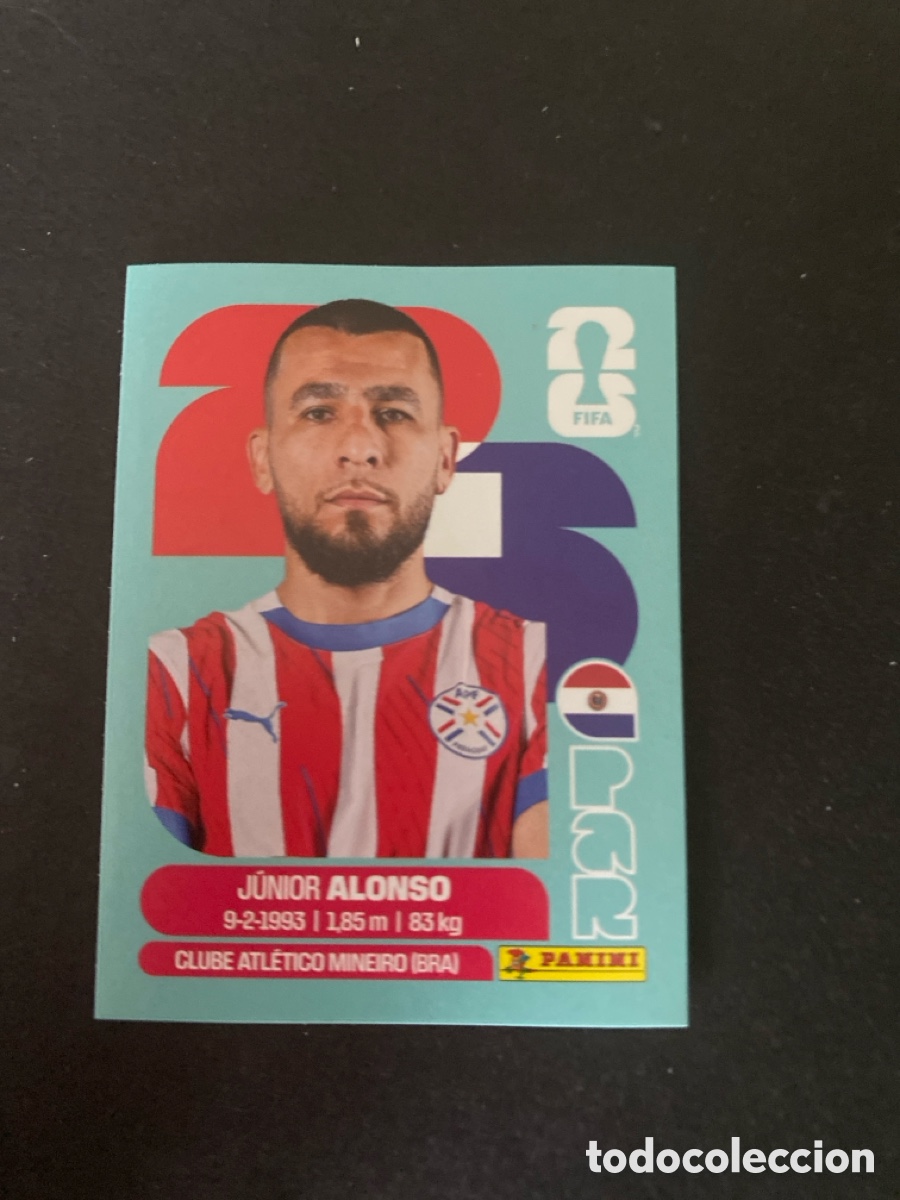 Cromos de F&uacute;tbol: Cromo Paraguay N* 8 Mundial 2026