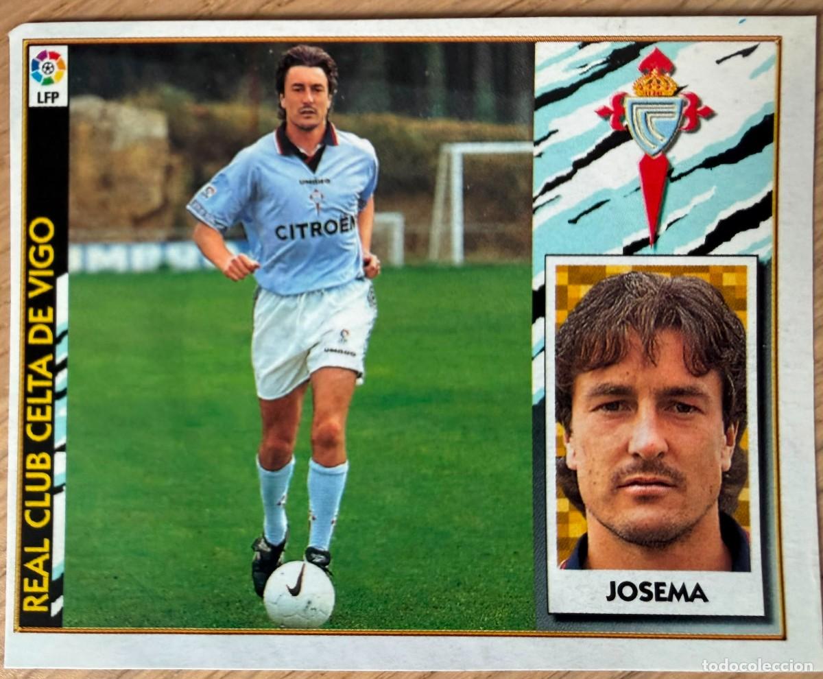 Cromos de F&uacute;tbol: JOSEMA CELTA VIGO 97 98 1997 1998 LIGA EDICIONES ESTE RECORTADO STICKER