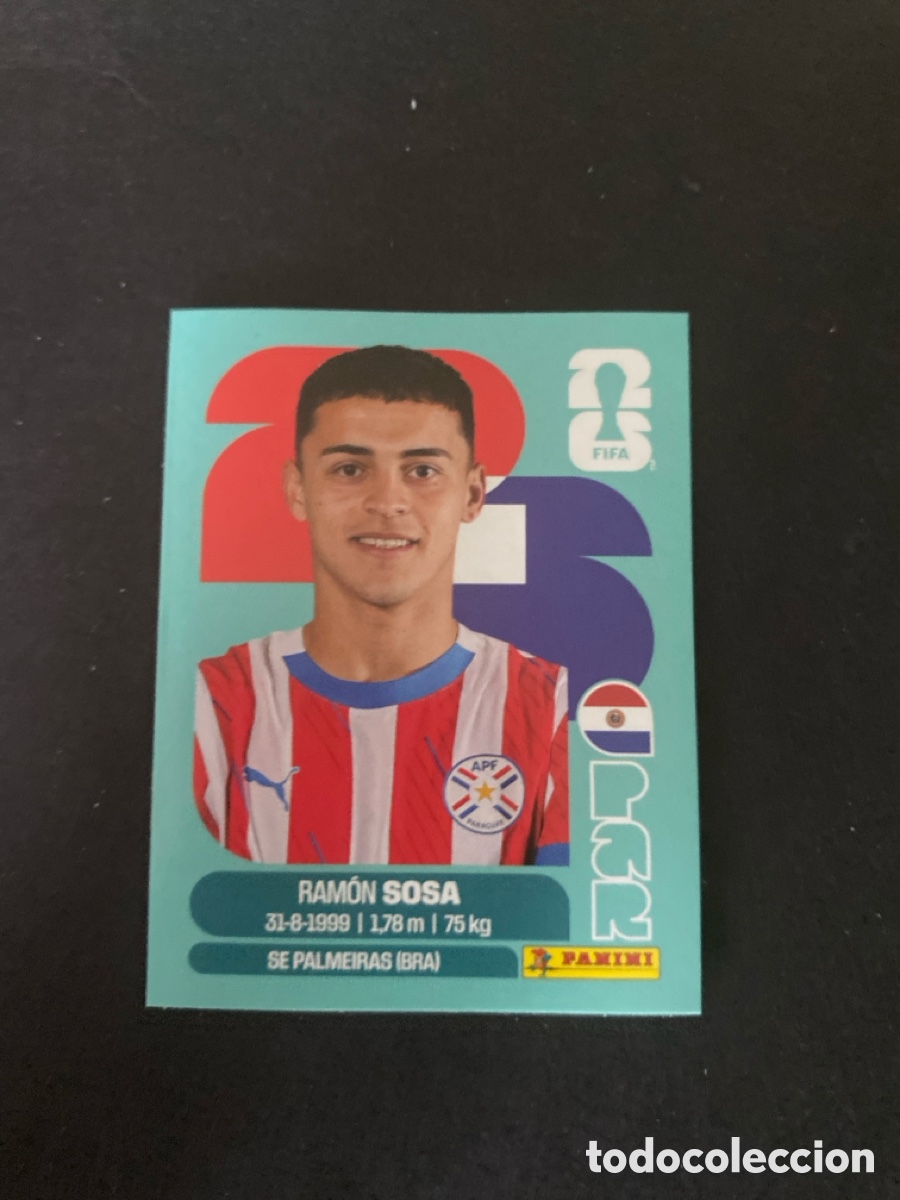 Cromos de F&uacute;tbol: Cromo Paraguay N* 18 Mundial 2026