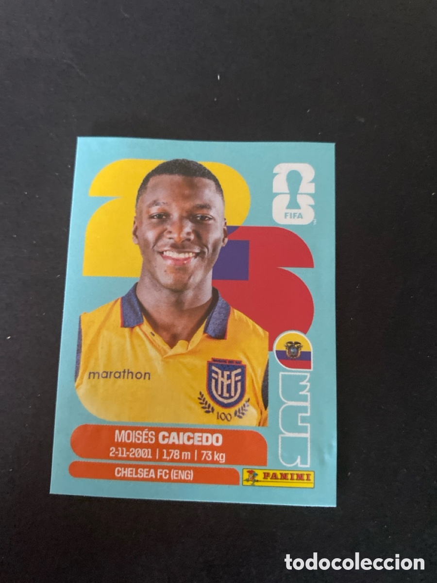 Cromos de F&uacute;tbol: Cromo Ecuador N*9 Mundial 2026