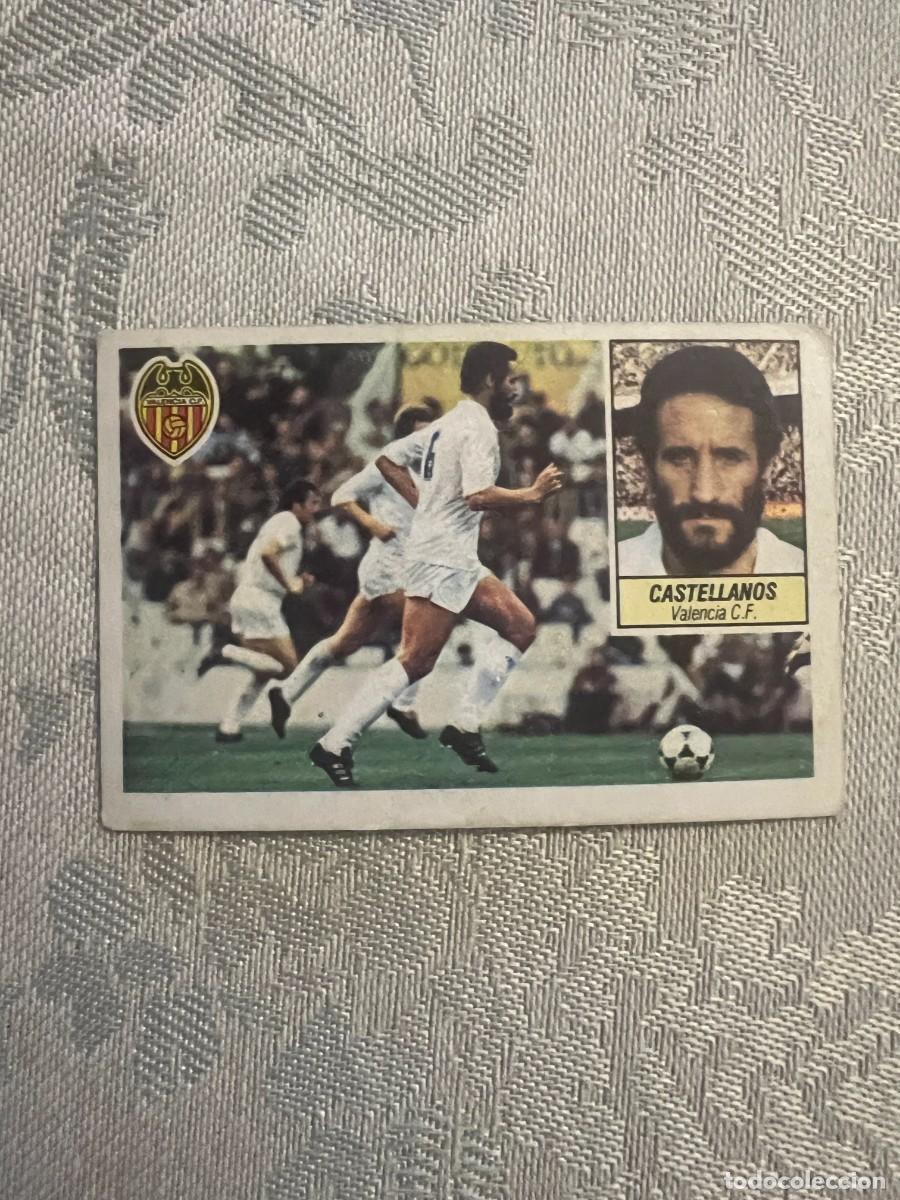 Cromos de F&uacute;tbol: CASTELLANOS VALENCIA NUNCA PEGADO LIGA ESTE 1984/85 84 85
