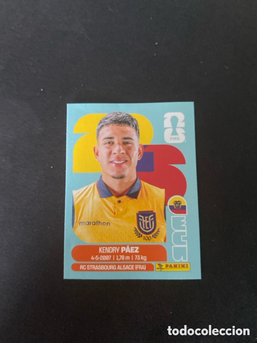 Cromos de F&uacute;tbol: Cromo Ecuador N* 11 Mundial 2026