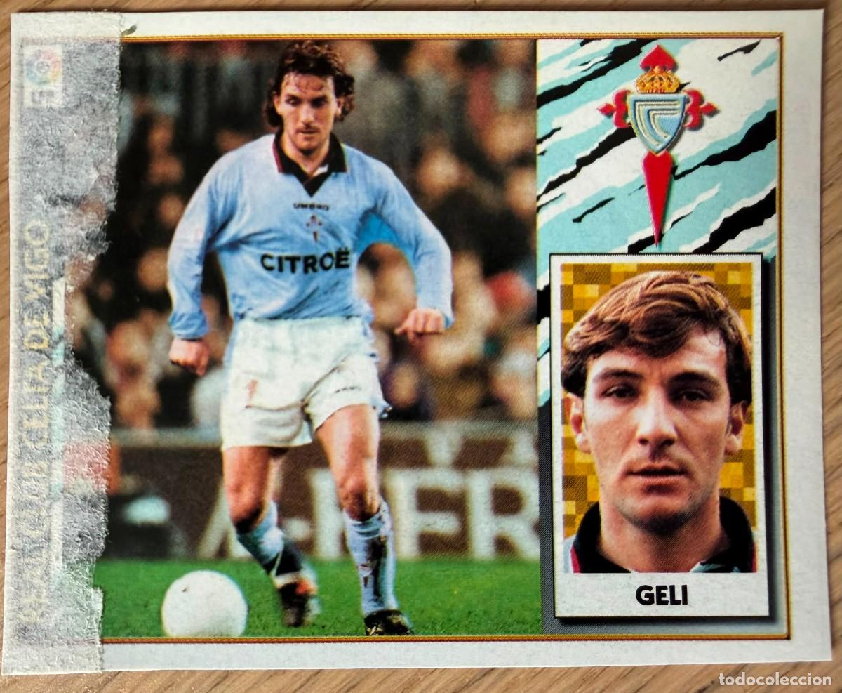 Cromos de F&uacute;tbol: GELI CELTA VIGO 97 98 1997 1998 LIGA EDICIONES ESTE RECORTADO STICKER