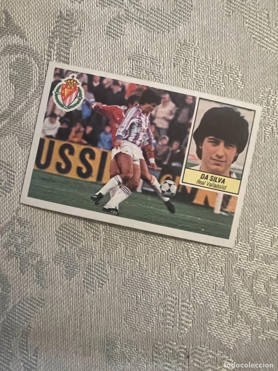 Football Stickers: DA SILVA REAL VALLADOLID NUNCA PEGADO LIGA ESTE 1984/85 84 85
