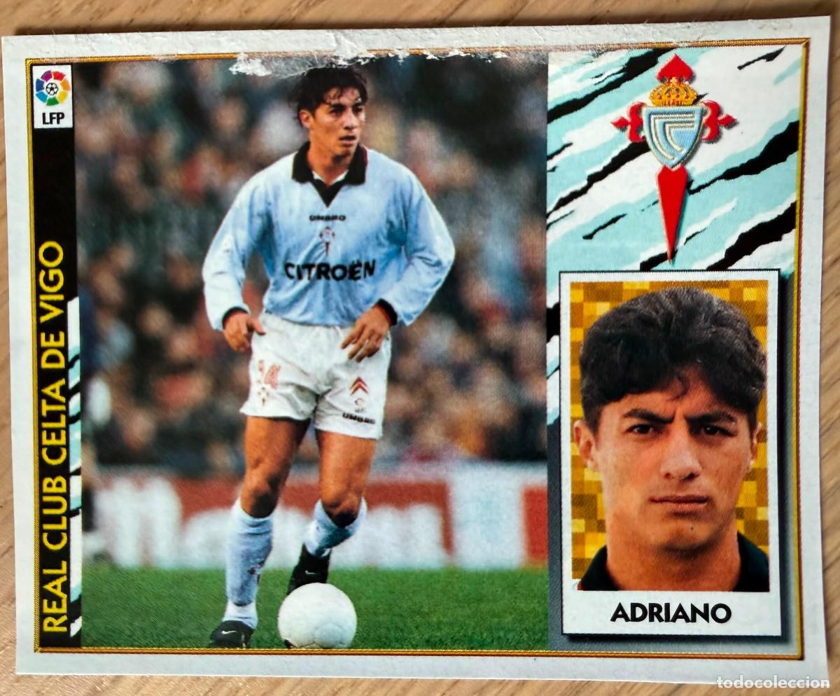 Cromos de F&uacute;tbol: ADRIANO BAJA CELTA VIGO 97 98 1997 1998 LIGA EDICIONES ESTE RECORTADO STICKER