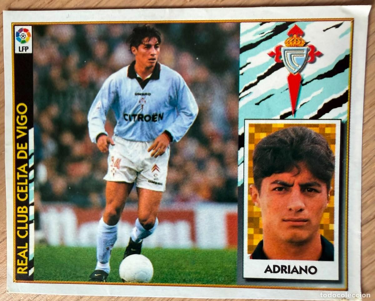 Cromos de F&uacute;tbol: ADRIANO BAJA CELTA VIGO 97 98 1997 1998 LIGA EDICIONES ESTE RECORTADO STICKER