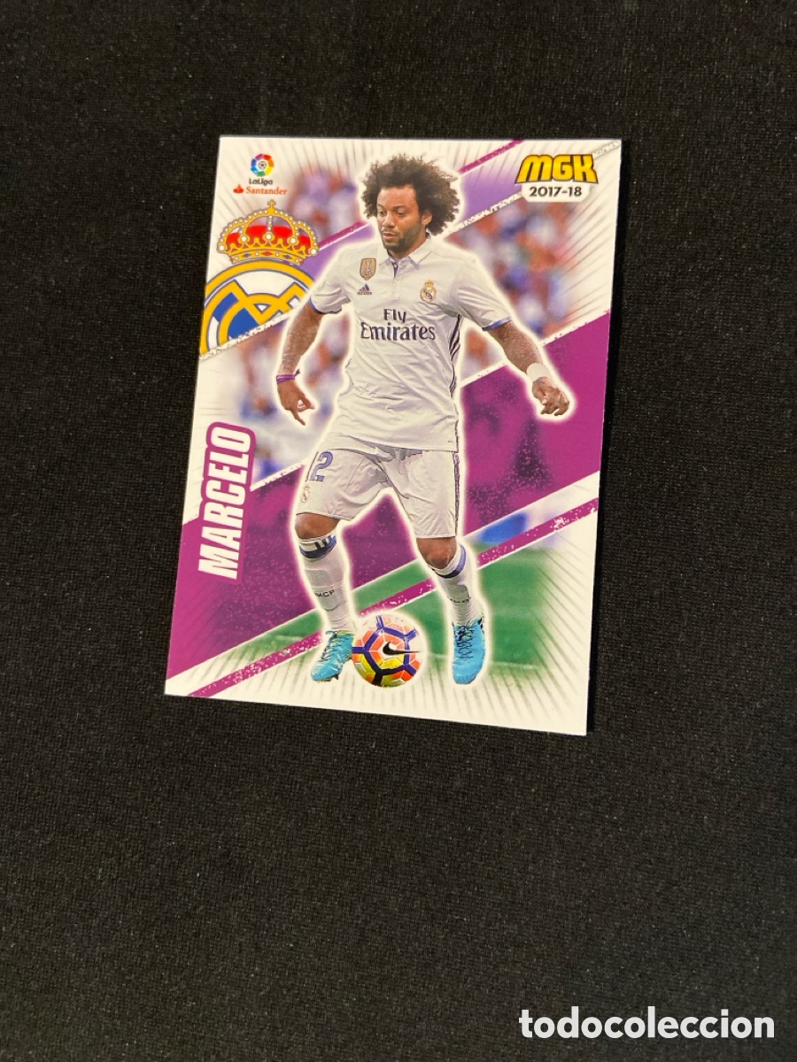 Figurine di Calcio: MARCELO 386 (REAL MADRID) PANINI MEGACRACKS 2017-2018 17 18 CROMO CARTA M-2