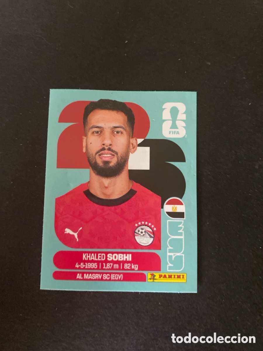Figurine di Calcio: Cromo Egipto N*6 Mundial 2026