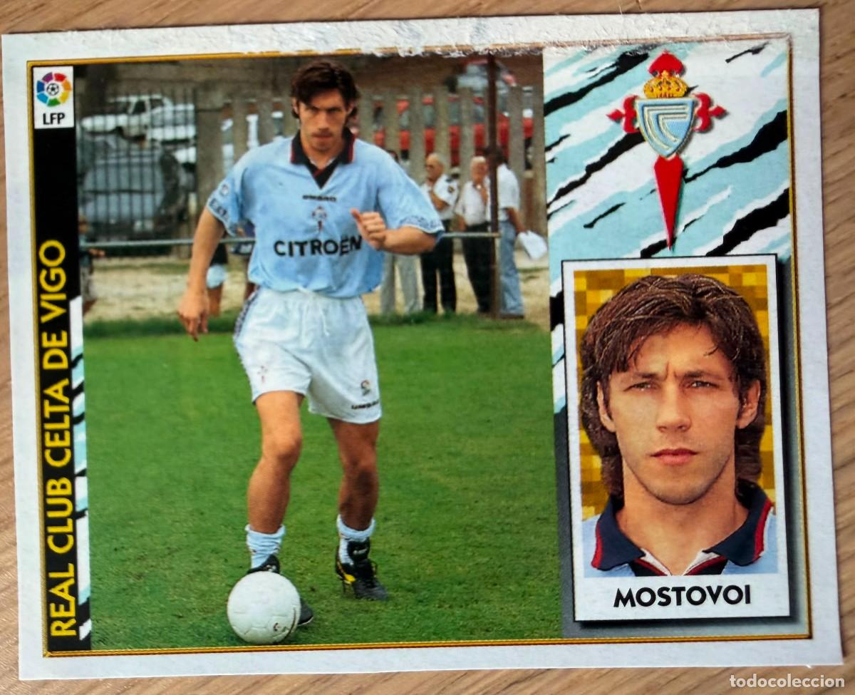 Cromos de F&uacute;tbol: MOSTOVOI CELTA VIGO 97 98 1997 1998 LIGA EDICIONES ESTE RECORTADO STICKER
