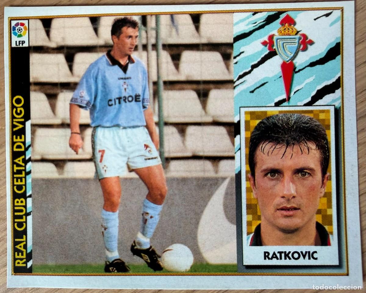 Cromos de F&uacute;tbol: RATKOVIC CELTA VIGO 97 98 1997 1998 LIGA EDICIONES ESTE RECORTADO STICKER