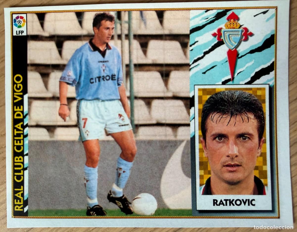 Cromos de F&uacute;tbol: RATKOVIC CELTA VIGO 97 98 1997 1998 LIGA EDICIONES ESTE RECORTADO STICKER