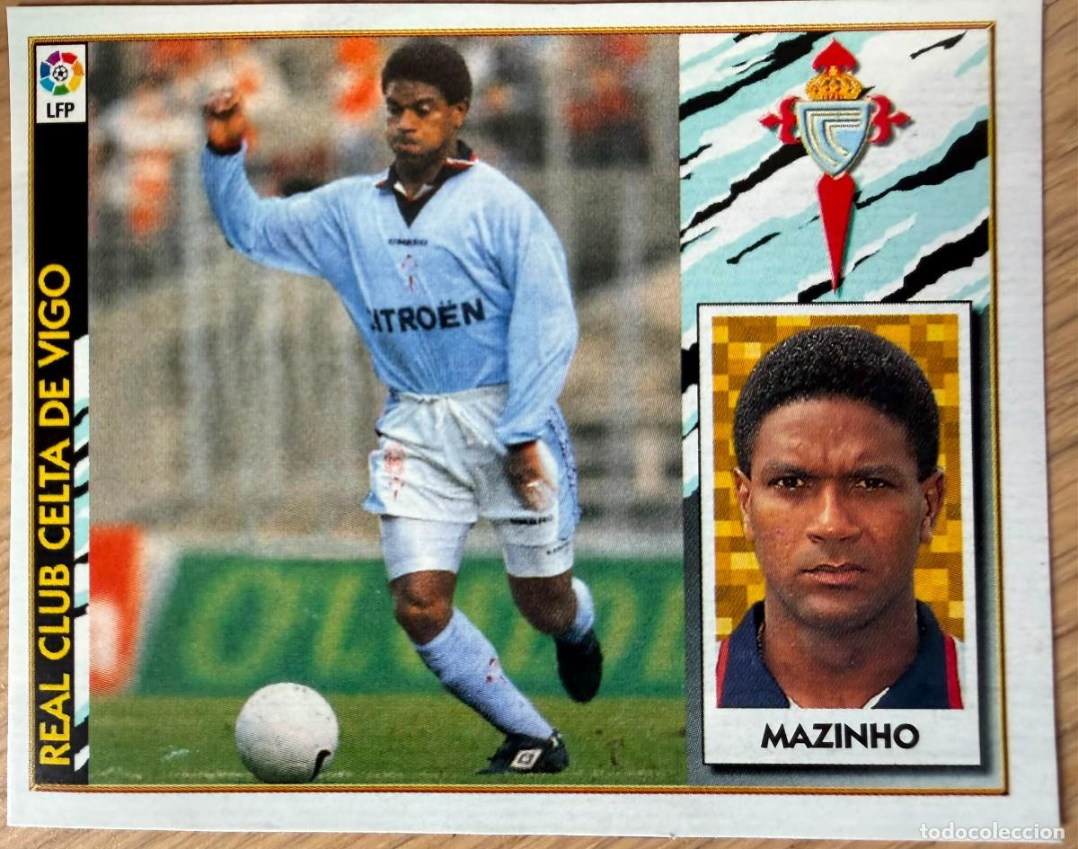Cromos de F&uacute;tbol: MAZINHO CELTA VIGO 97 98 1997 1998 LIGA EDICIONES ESTE RECORTADO STICKER