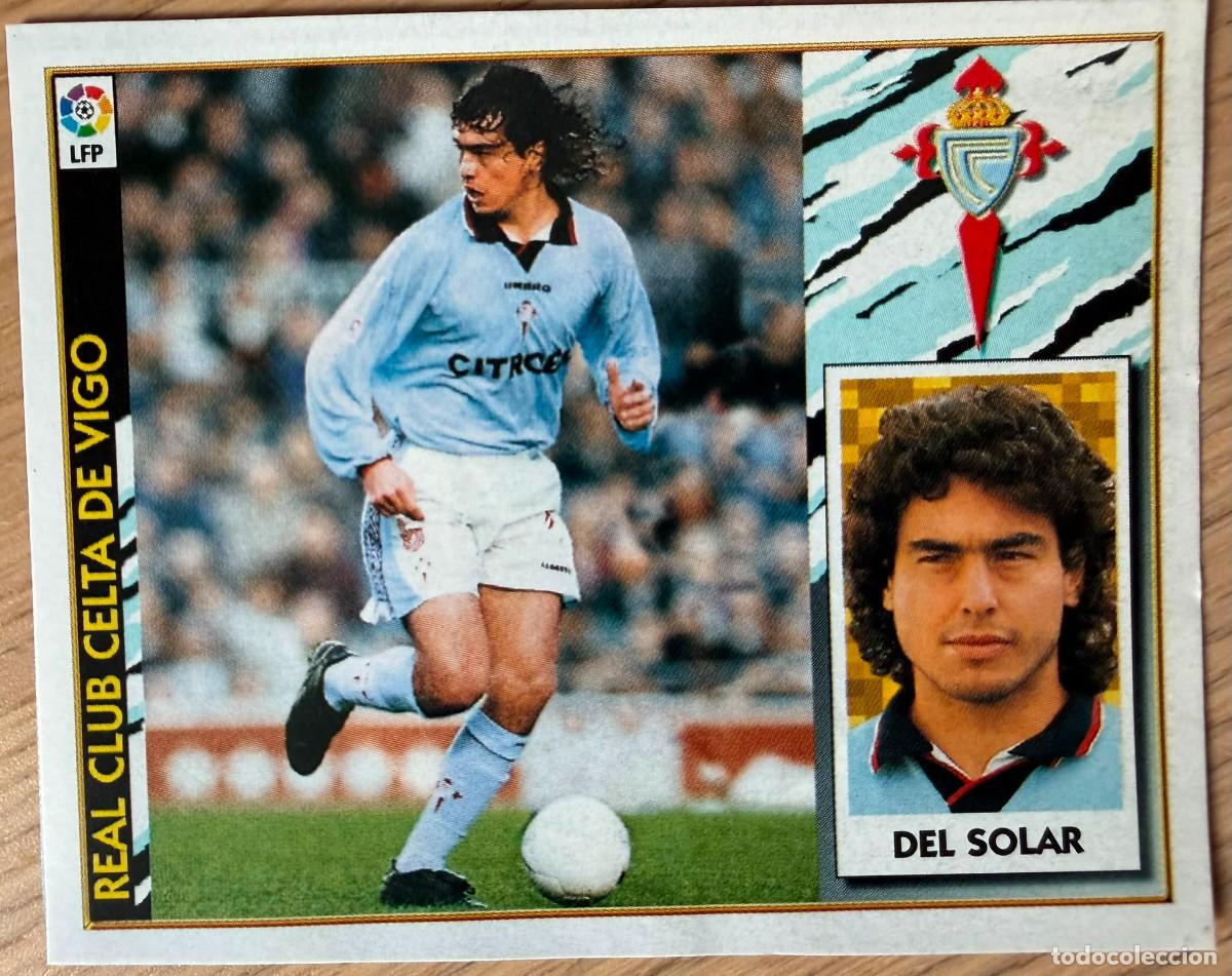 Cromos de F&uacute;tbol: DEL SOLAR CELTA VIGO 97 98 1997 1998 LIGA EDICIONES ESTE RECORTADO STICKER