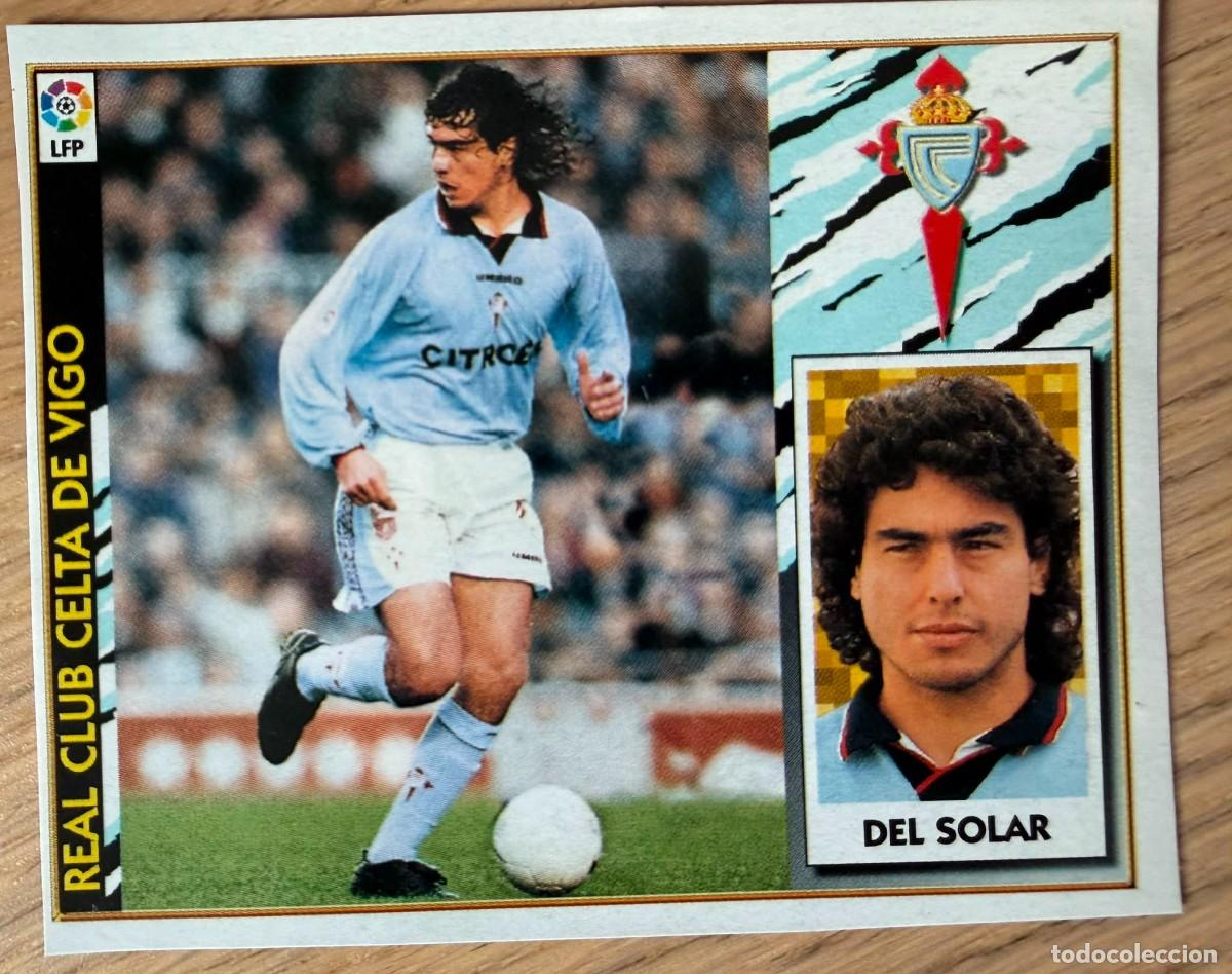 Cromos de F&uacute;tbol: DEL SOLAR CELTA VIGO 97 98 1997 1998 LIGA EDICIONES ESTE RECORTADO STICKER