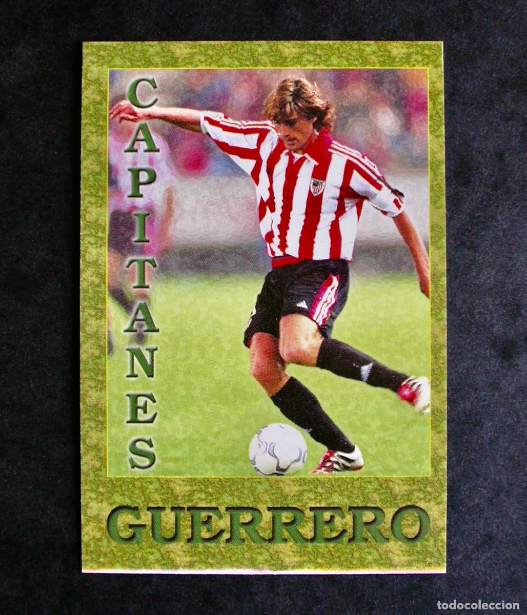 Football Stickers: N&ordm; 457 GUERRERO DE LAS FICHAS DE LA LIGA 2001 2002 DE MUNDICROMO
