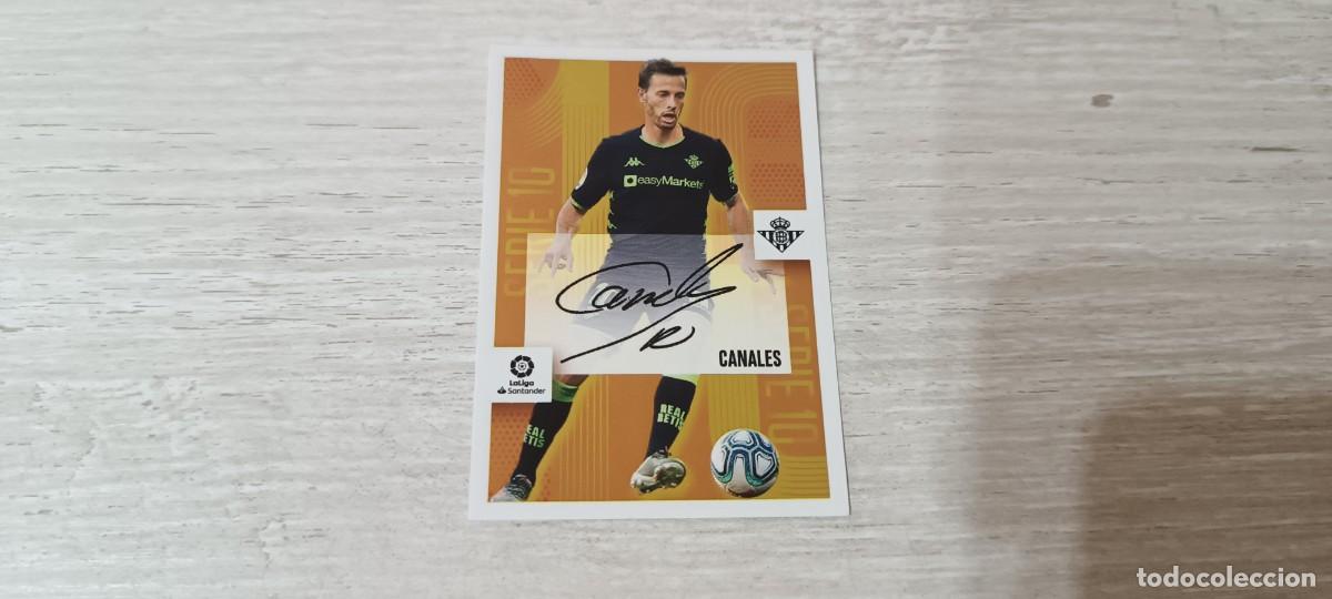 Football Stickers: CANALES SERIE 10 NUNCA PEGADO LIGA ESTE 2020 2021 20 21