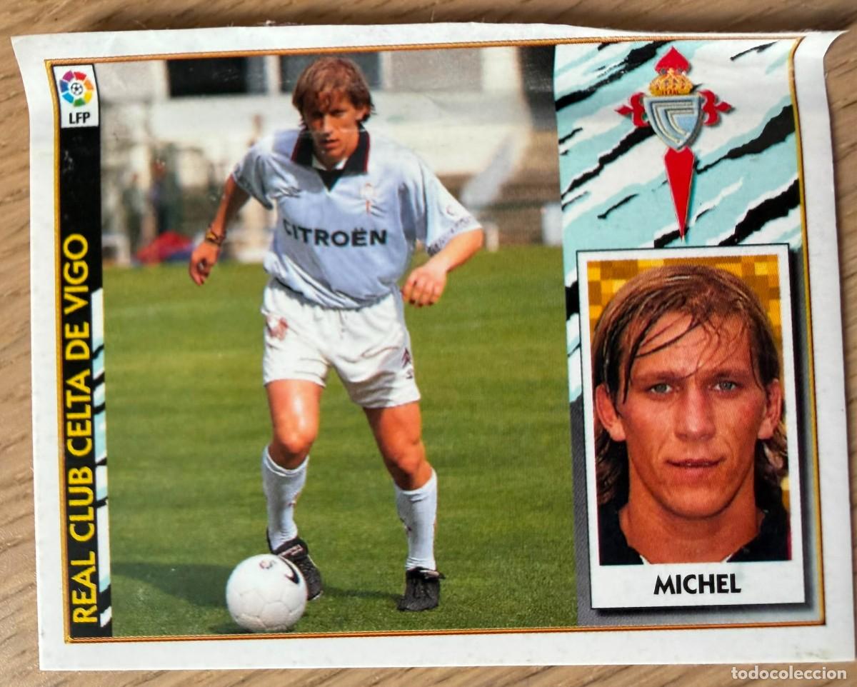 Cromos de F&uacute;tbol: MICHEL SALGADO COLOCA CELTA VIGO 97 98 1997 1998 LIGA EDICIONES ESTE VENTANILLA STICKER