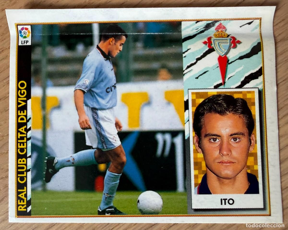 Cromos de F&uacute;tbol: ITO COLOCA CELTA VIGO 97 98 1997 1998 LIGA EDICIONES ESTE VENTANILLA STICKER