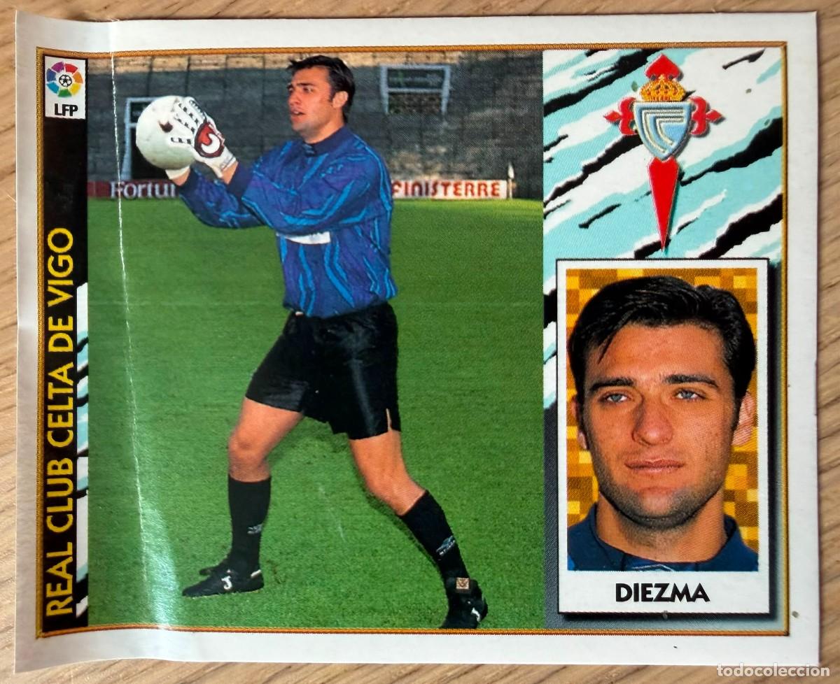 Cromos de F&uacute;tbol: DIEZMA CELTA VIGO 97 98 1997 1998 LIGA EDICIONES ESTE VENTANILLA STICKER