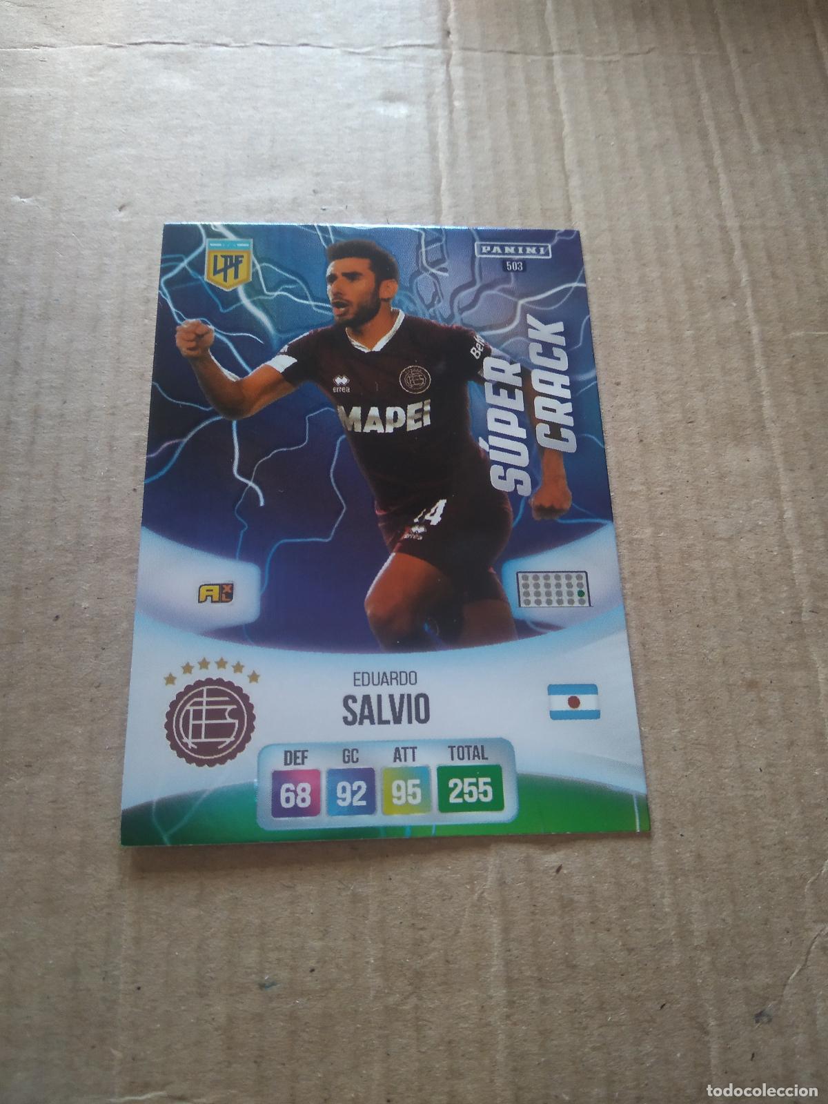 Cromos de F&uacute;tbol: 503 EDUARDO SALVIO LANUS CROMO FUTBOL ARGENTINO PANINI LIGA ARGENTINA 2024 ADRENALYN