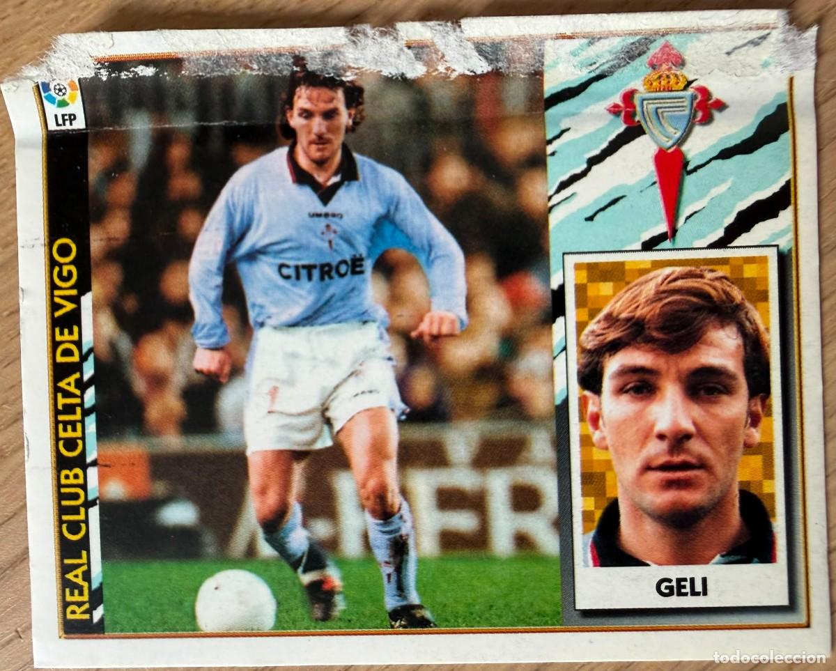 Cromos de F&uacute;tbol: GELI CELTA VIGO 97 98 1997 1998 LIGA EDICIONES ESTE VENTANILLA STICKER