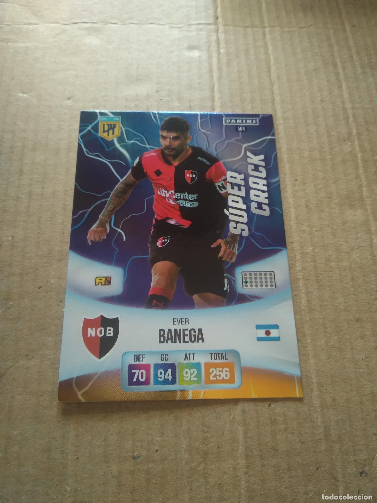Cromos de F&uacute;tbol: 504 EVER BANEGA NEWELL'S CROMO FUTBOL ARGENTINO PANINI LIGA ARGENTINA 2024 ADRENALYN