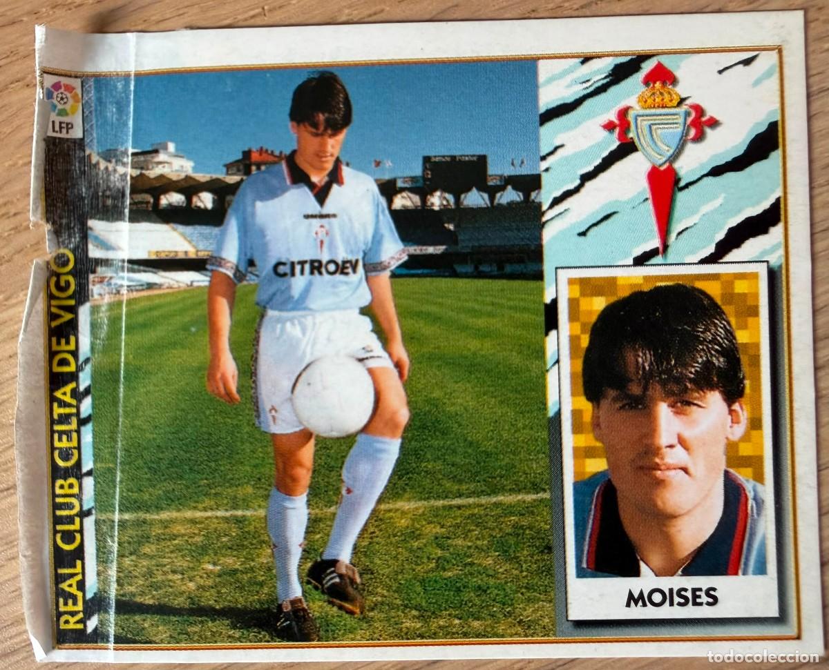 Cromos de F&uacute;tbol: MOISES CELTA VIGO 97 98 1997 1998 LIGA EDICIONES ESTE VENTANILLA STICKER