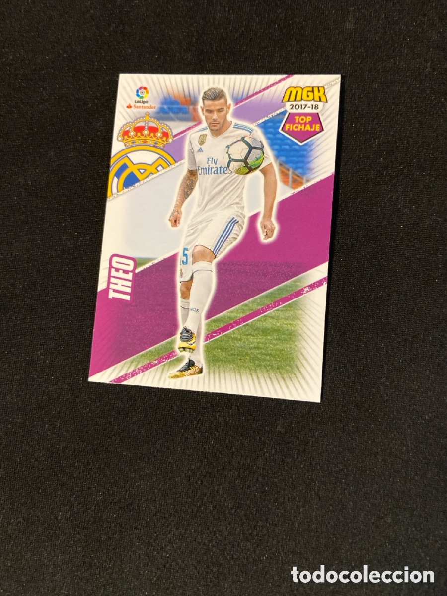 Cromos de F&uacute;tbol: THEO 397 TOP FICHAJE (REAL MADRID)