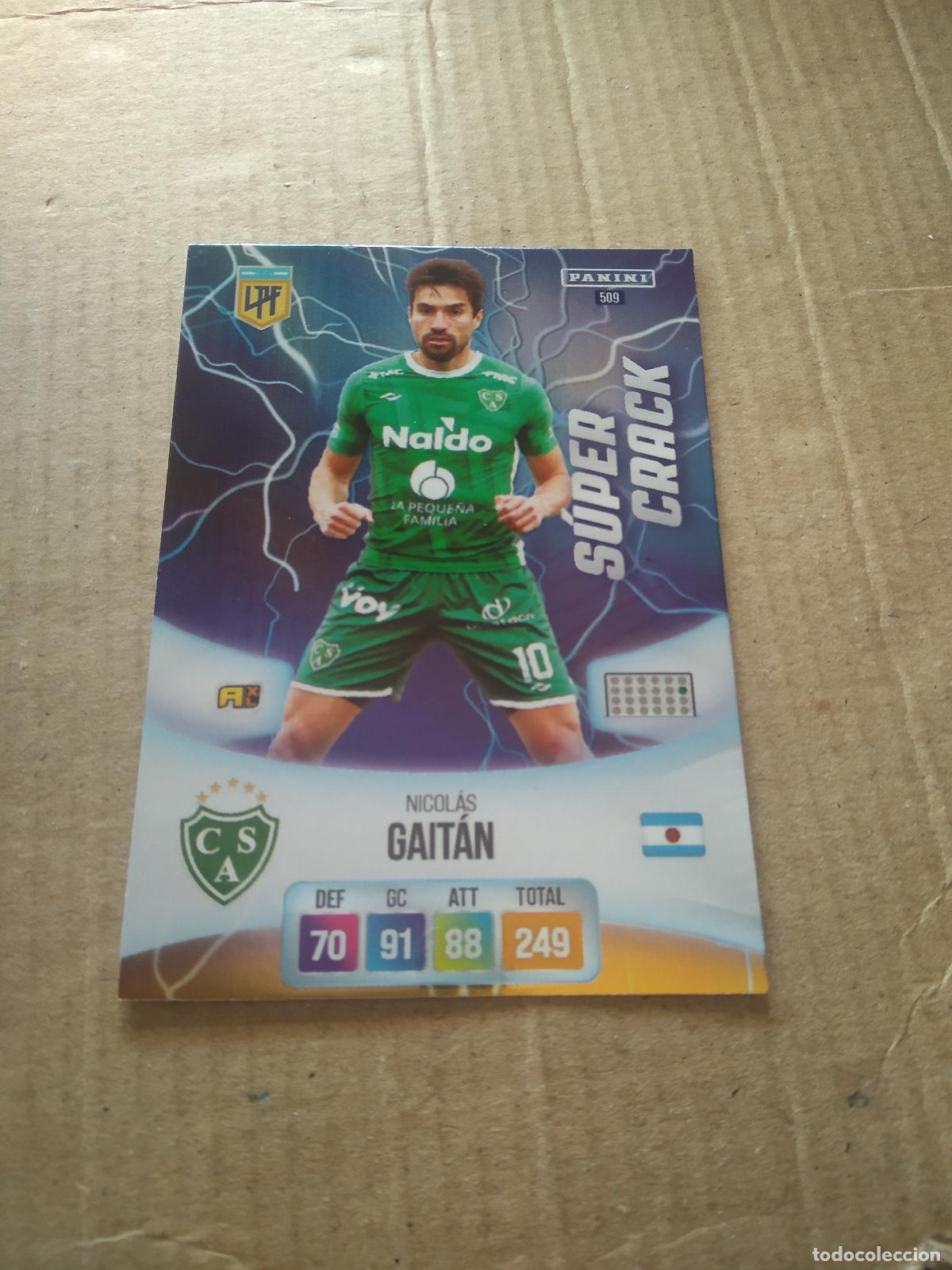 Cromos de F&uacute;tbol: 509 NICOLAS GAITAN SARMIENTO CROMO FUTBOL ARGENTINO PANINI LIGA ARGENTINA 2024 ADRENALYN