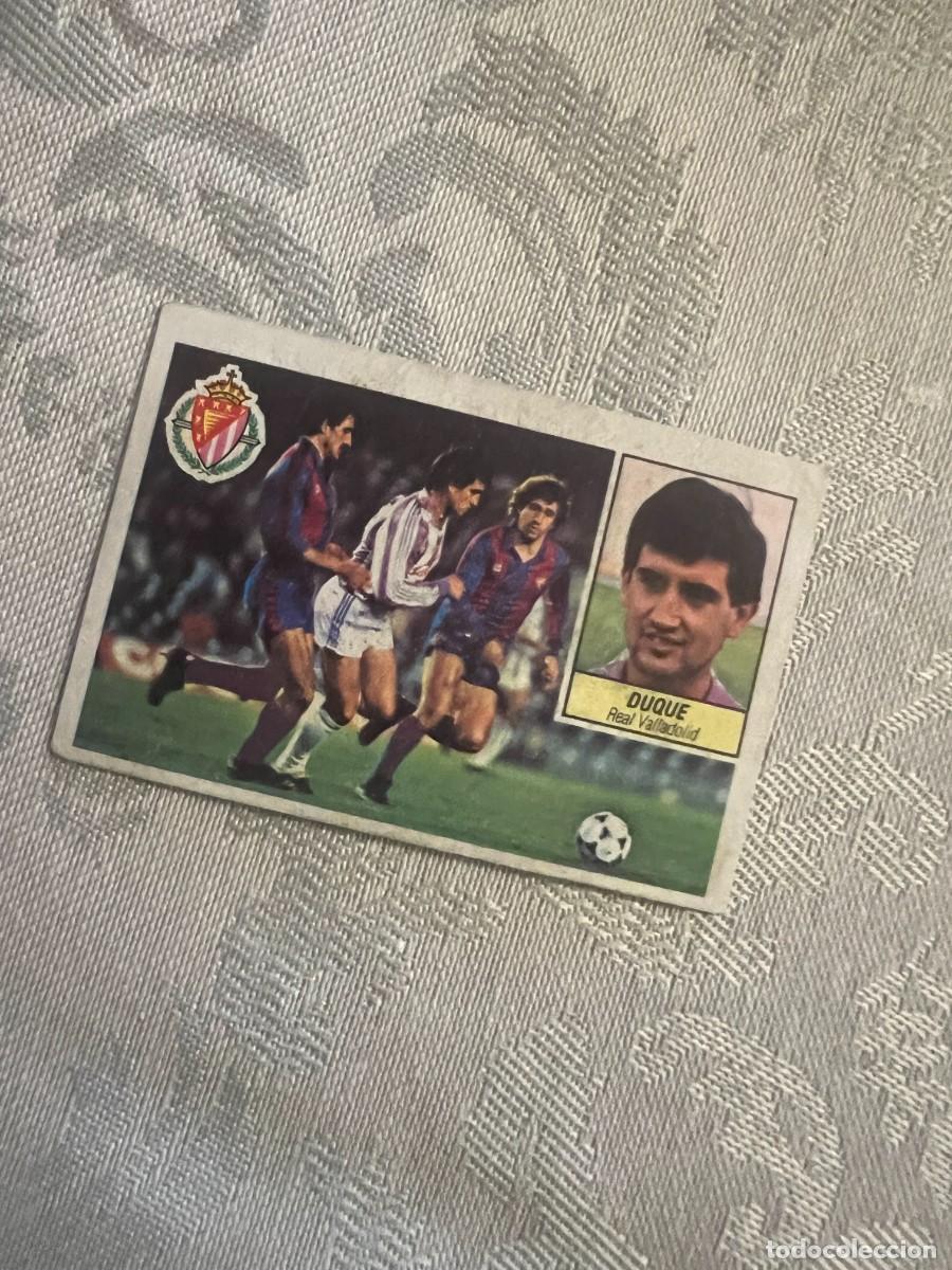 Cromos de F&uacute;tbol: DUQUE REAL VALLADOLID NUNCA PEGADO LIGA ESTE 1984/85 84 85