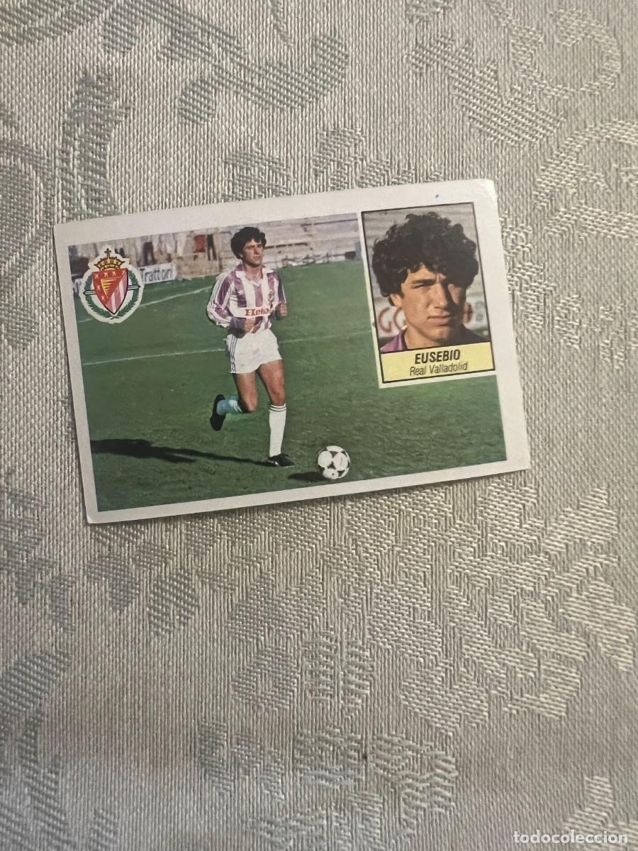 Cromos de F&uacute;tbol: EUSEBIO REAL VALLADOLID NUNCA PEGADO LIGA ESTE 1984/85 84 85