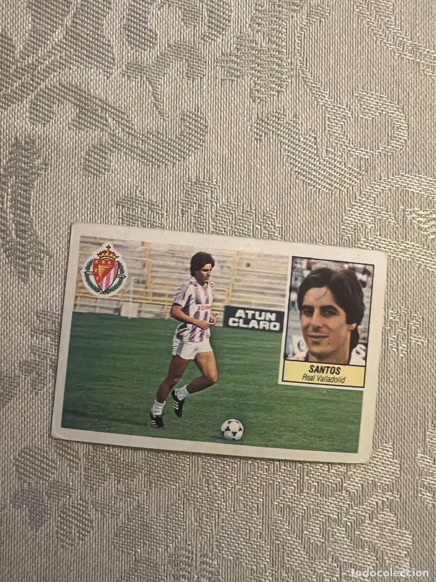 Cromos de F&uacute;tbol: SANTOS REAL VALLADOLID NUNCA PEGADO LIGA ESTE 1984/85 84 85