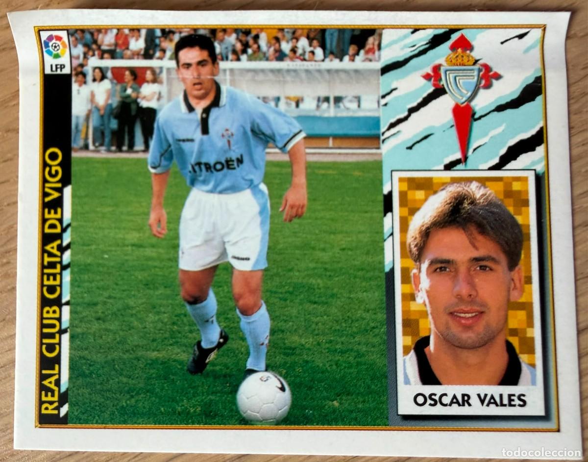 Cromos de F&uacute;tbol: OSCAR VALES COLOCA CELTA VIGO 97 98 1997 1998 LIGA EDICIONES ESTE VENTANILLA STICKER