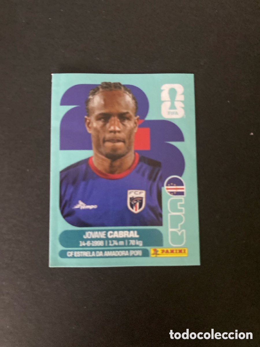 Cromos de F&uacute;tbol: Cromo Cabo Verde N*16 Mundial 2026