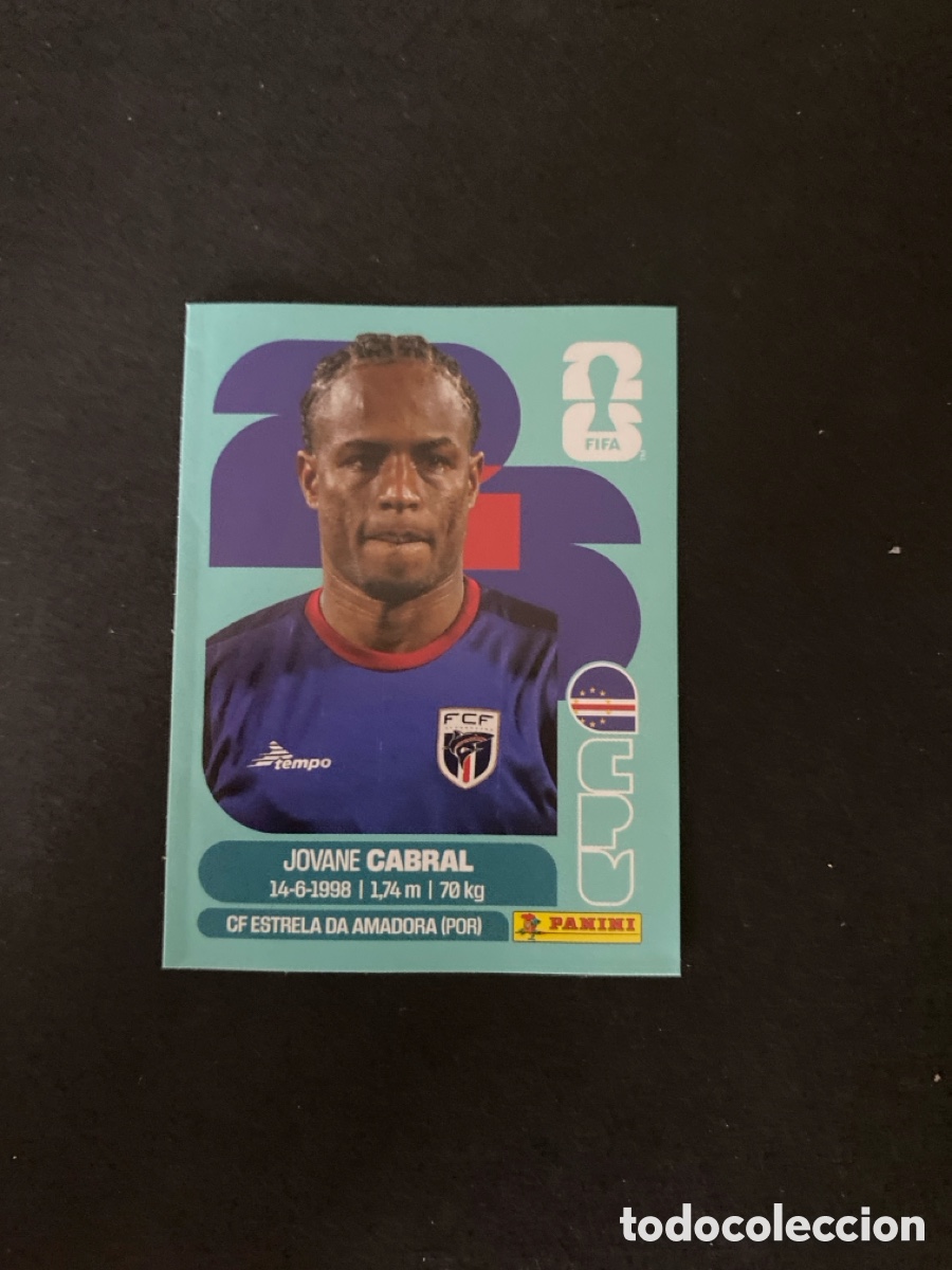 Cromos de F&uacute;tbol: Cromo Cabo Verde N* 16 Mundial 2026