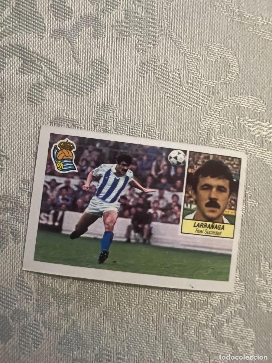Cromos de F&uacute;tbol: LARRA&Ntilde;AGA REAL SOCIEDAD NUNCA PEGADO LIGA ESTE 1984/85 84 85