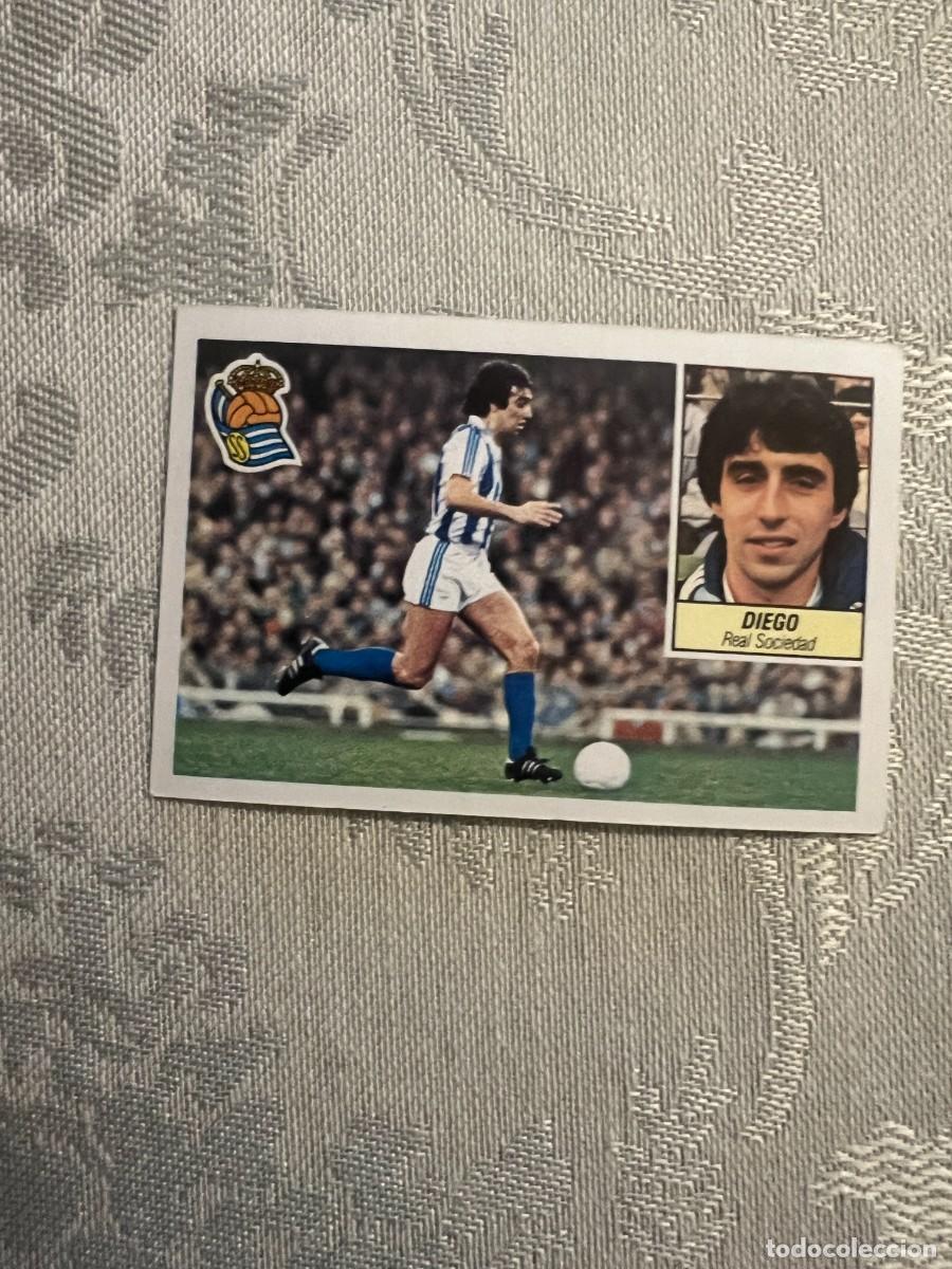 Cromos de F&uacute;tbol: DIEGO REAL SOCIEDAD NUNCA PEGADO LIGA ESTE 1984/85 84 85
