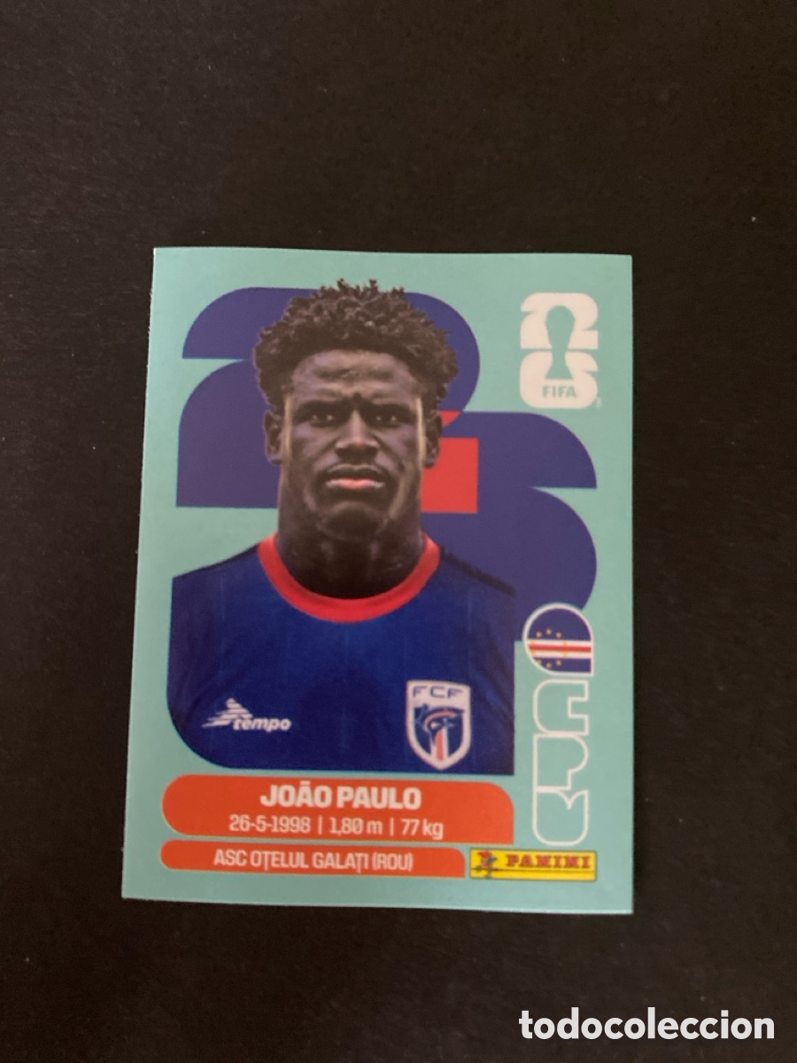 Cromos de F&uacute;tbol: Cromo Cabo Verde N*8 Mundial 2026