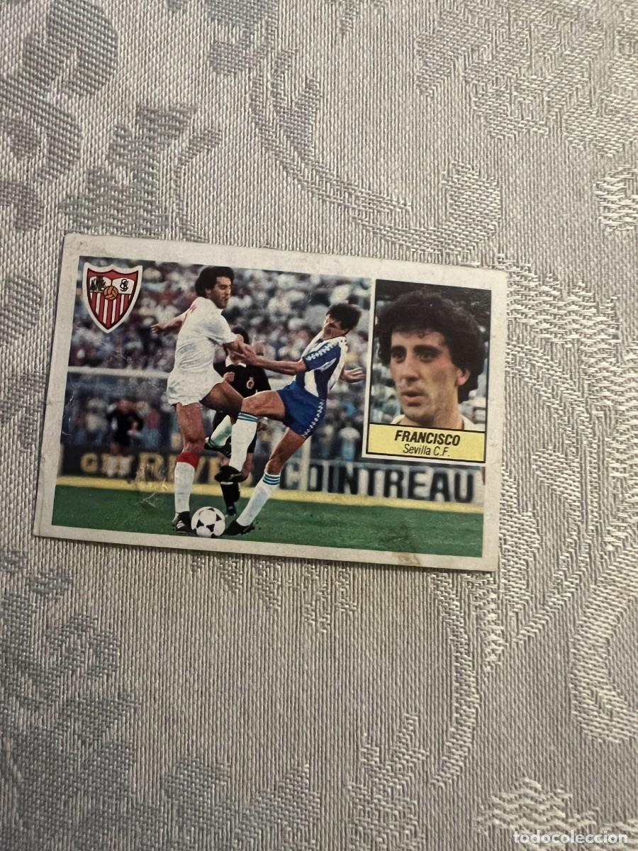 Cromos de F&uacute;tbol: FRANCISCO SEVILLA NUNCA PEGADO LIGA ESTE 1984/85 84 85