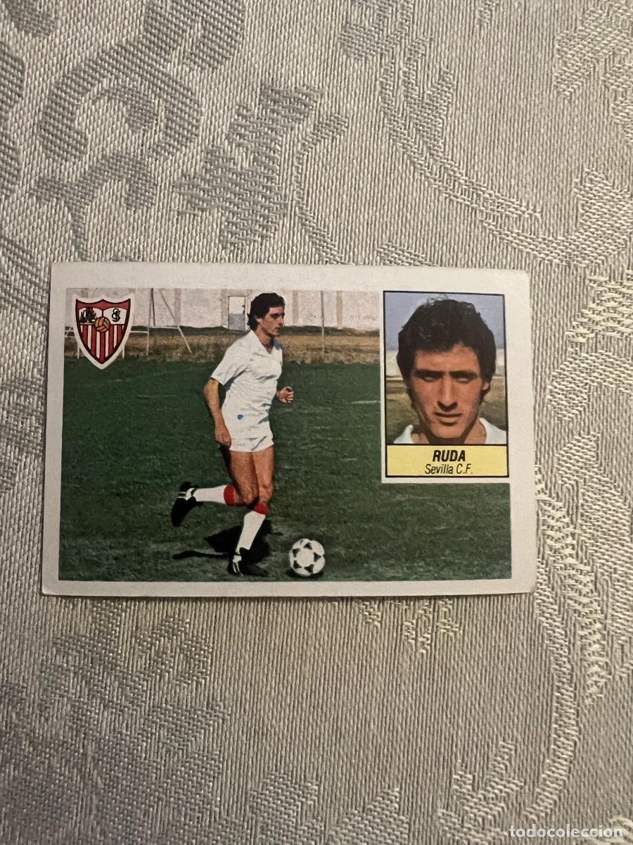 Cromos de F&uacute;tbol: RUDA SEVILLA NUNCA PEGADO LIGA ESTE 1984/85 84 85