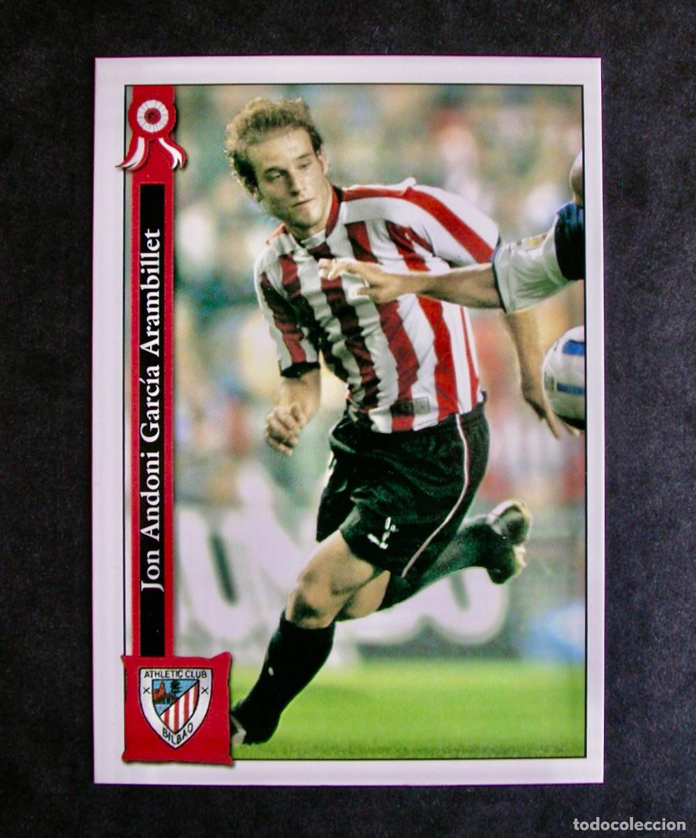 Cromos de F&uacute;tbol: 234 JONAN GARC&Iacute;A / BAJA / ATHLETIC / FICHAS DE LA LIGA 2005 2006 05 06 / MUNDICROMO