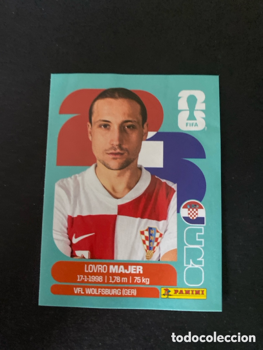 Cromos de F&uacute;tbol: Cromo Croacia N*12 Mundial 2026