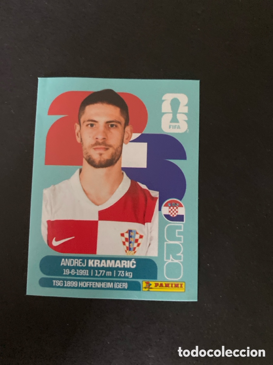 Cromos de F&uacute;tbol: Cromo Croacia N*19 Mundial 2026