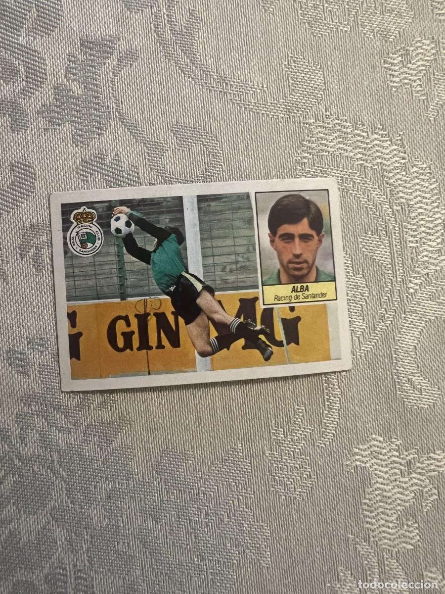Cromos de F&uacute;tbol: ALBA RACING NUNCA PEGADO LIGA ESTE 1984/85 84 85