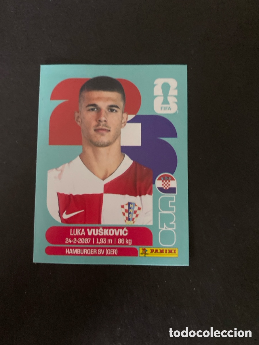 Cromos de F&uacute;tbol: Cromo Croacia N*6 Mundial 2026