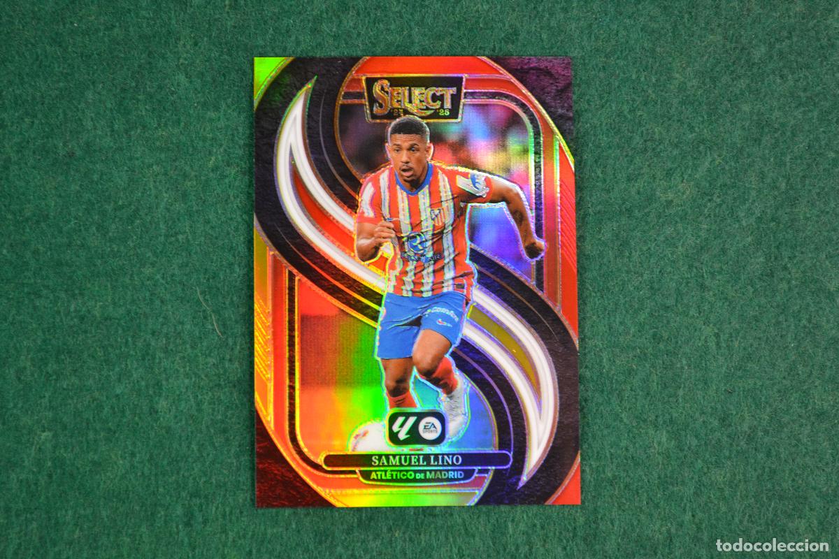 Cromos de F&uacute;tbol: PANINI SELECT LA LIGA 2024-25 - 196 SAMUEL LINO (ATLETICO MADRID) PARALELA MULTICOLOR