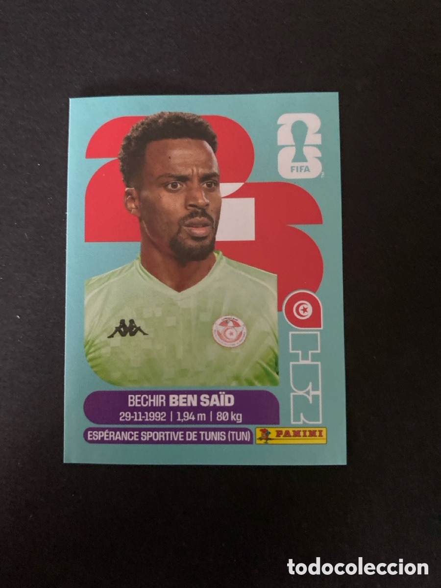 Cromos de F&uacute;tbol: Cromo Tunez N*2 Mundial 2026