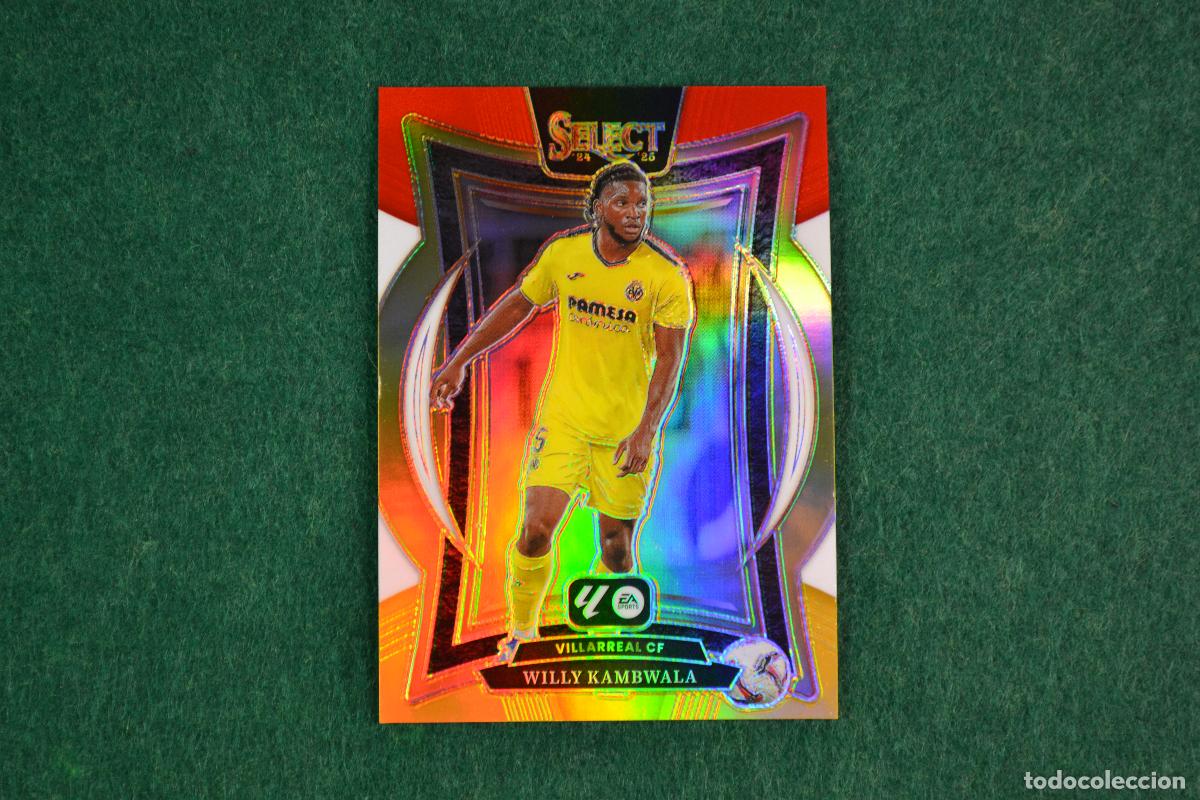 Cromos de F&uacute;tbol: PANINI SELECT LA LIGA 2024-25 - 81 WILLY KAMBWALA (VILLARREAL CF) PARALELA MULTICOLOR